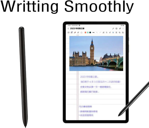 Galaxy Tab S9 Ultra S Pen Replacement for Samsung Galaxy Tab S9 Plus, Stylus Pen Without Bluetooth + Replacement Tips