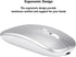 Wireless Bluetooth Mouse for Apple iPad, iPhone, MacBook, Android, Samsung Tablet, Dual-Mode Rechargeable Portable Mice