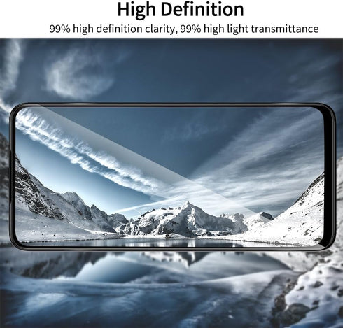 2+2 Pack Tempered Glass Screen Protector + Camera Lens Protector for Motorola Moto G Power 5G (2024), Full Coverage 9H