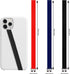 Bilymate (3 Pack) Reusable Silicone Phone Grip Strap - Wireless Charging Compatible, Detachable Loop Holder for iPhone