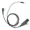 K1 Connector to 3.5 mm Jack Ptt Adapter Audio Cable and Mic Rugged Radio Headset Adaptor for Baofeng Kenwood uv5r uv-5r uv 5r Radio Aux Connect GA Headphone to 2Pin K Type Port Walkie Talkie