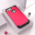 IDweel Case for iPhone 6S Plus with Tempered Glass Screen Protector, 3 in 1 Shockproof Hybrid Cover, Rose Red