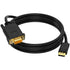 DisplayPort to VGA Adapter (in) DP to VGA Cable Male to Male Gold-Plated for Computer, Laptop, Monitor, TV, Projector