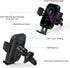 Wireless Car Charger Cup Holder Phone Mount, Qi 15W Fast Charging, Automatic Infrared Smart Sensor Clamping