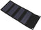 40W 4 Fold Solar Panel Charging Bag, Folding Bag for Outdoor Camping, Hiking, Emergency Charging (Black)