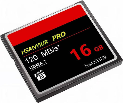 HSANYIUR 16GB UDMA High Speed,Original CF Card Camera Memory Card,for Professional Photographer,Videographer,Enthusiast
