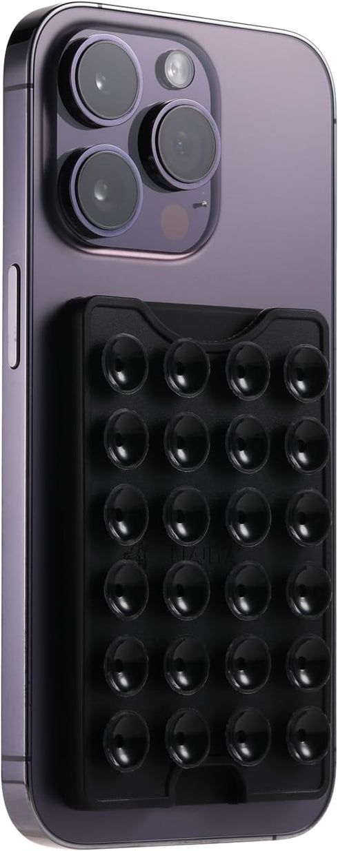 BIAJIYA Silicone Suction Phone Case, Anti-Slip Hands-Free Mobile Accessory Holder for Selfies and Tiktok Videos for All