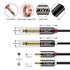 1/4 2X6.35mm 20 J&D to RCA Cable, Gold Plated Copper Shell Heavy Duty TS to Dual RCA Stereo Audio Interconnect Cord