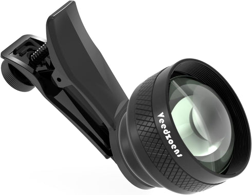 Veedzoens 60mm Telephoto Lens for iPhone Android Smartphone, Compatible with SmallRig NEEWER Phone