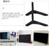 Uonlytech Tabletop TV Base Replacement TV Stand Bracket with Screws Universal Desktop Mount Support for Home and Office