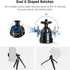 NEEWER Mini Metal Table Tripod with 360° Ball Head, Portable Travel Tripod for Camera Mobile Phone Action Cam, Max Load