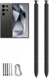 2 Pcs Replacement Pen for Samsung Galaxy S24 Ultra 5G Touch Stylus, Galaxy S24 S Pen Without Bluetooth Tips/Nibs (Black)