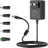 24V 1A Power Supply AC Adapter, DC Power Cord for LED Strip Light, CCTV Camera, Bluetooth Speaker, Nail Lamp