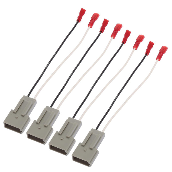 X AUTOHAUX 4pcs Car Speaker Connector Harness Adapter for Ford F-150 Ranger 1995-1997