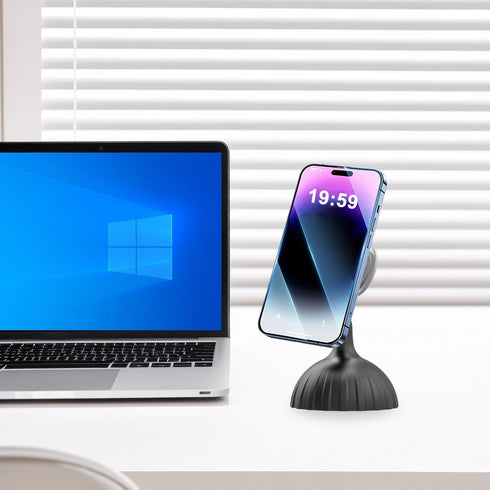 JCTRIWAY 3D Desk Phone Mount for Pop Socket, Printed Base Phone Stand for Desk, Office, Home, Kitchen, Compatible