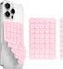 QxbBox Silicone Suction Cup Phone Case Mount Double Sided, Hands-Free Strong Grip Holder