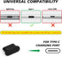 10x USB C Cover, Dust Port Plug Caps for iPhone 15 Pro Max, Samsung Galaxy S24, All Type-C Devices & MacBook