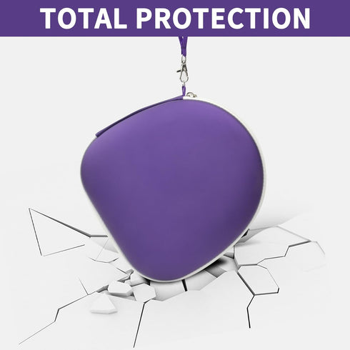 PAIYULE Case for Sony WH-CH720N WH-CH520 Noise Canceling Wireless Headphones, Carrying Bag for JBL Tune 510BT (Purple)