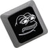 KPREPUBLIC Novelty Shine Through Keycaps, ABS Etched Backlit Black Red R1 ESC Sad Frog THX Meme Internet Trends