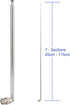 BINGFU 20-1300MHz 7 Counter Police Radio Scanner Antenna Sections Telescopic BNC Male Handheld CB Ham Antenna