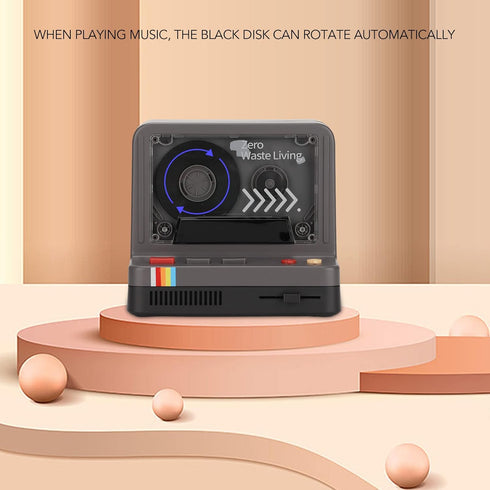 VBESTLIFE Bluetooth Cassette Player - Portable Stereo Tape Retro Speaker with Dual Magnetic Speakers, Bluetooth, Memory