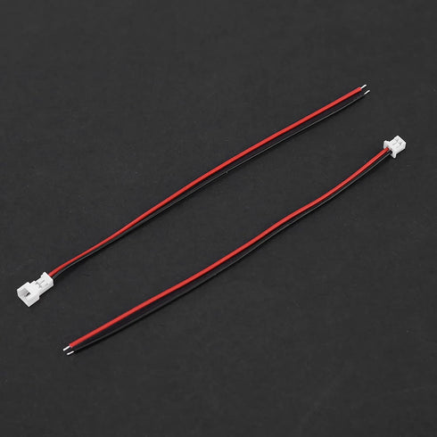 20 Pack 1.25mm 2 Pin Terminal Wire JST Connector Plugs - Male and Female with Wires Cables 100mm Length