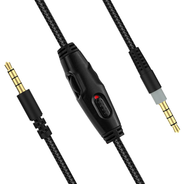 Cloud Alpha Replacement Audio Cable for HyperX Cloud Alpha, Cloud Mix Gaming Headsets, 4.9FT/1.5m (No Mic)