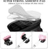 Mifoneix 4 Pack) Bling Cord Organizer Holder,Heart Shape Magnetic Cable Clips with Strong AdhesiveDesk Cable Holder