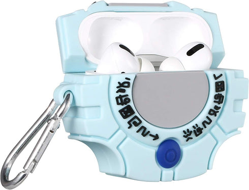 Coralogo Airpods Pro 2019/Pro 2 Gen 2022 Case, Cute Cartoon Protective Keychain Cover, 3D Fun Silicone Skin.
