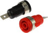 E-outstanding 10PCS 4mm Banana Speaker Jack Female Panel Mount Socket Test Connector Binding Post Adapter