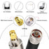 XRDS-RF KMR400 SMA to N Cable 35ft, Low Loss Extension Cable with N-Male to SMA-Male Connector, 50 Ohm
