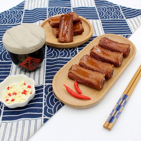 3 Housoutil Simulation Braised Pork Chops Food Model Pieces Realistic Fake Ribs Props for Home Kitchen Decoration