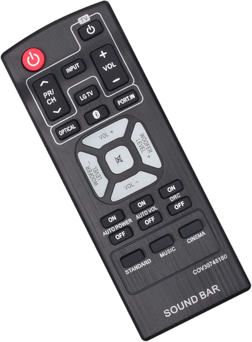 COV30748160 Replacement Soundbar Remote Control for LG Sound Bar NB2540 NB2540D