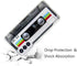 FAteam Shockproof Case for Galaxy S21 5G - Scratchproof TPU Soft Bumper Retro Cassette Tape Compatible with Samsung