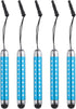 MECCANIXITY 5pcs Stylus Pen for Touch Screens - Retractable Mini Rhinestone Diamond Capacitive Pens