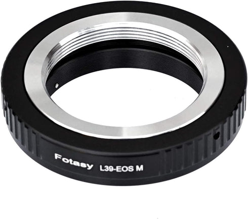 Fotasy Leica M39 Lens to Canon EF-M Mount Adapter, L39 39mm LTM Lense