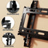 Alrhipvm 17-43 inch 66lb, VESA200x200mm Fixed TV Wall Mount Bracket, Low Profile for Most LED LCD OLED Flat Curved