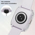 Amazfit Active Smartwatch Screen Protector Case, 2-Pack Hard PC Bumper with Tempered Glass Film Face Cover