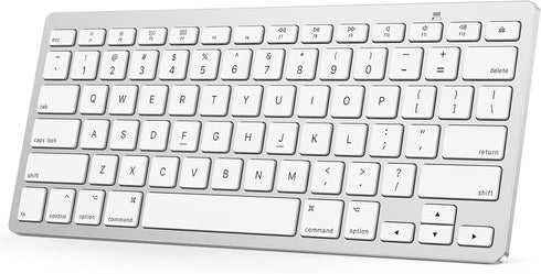 OMOTON Bluetooth Keyboard for Mac, Compact Wireless Keyboard Compatible with MacBook Pro/Air, iMac, and PC