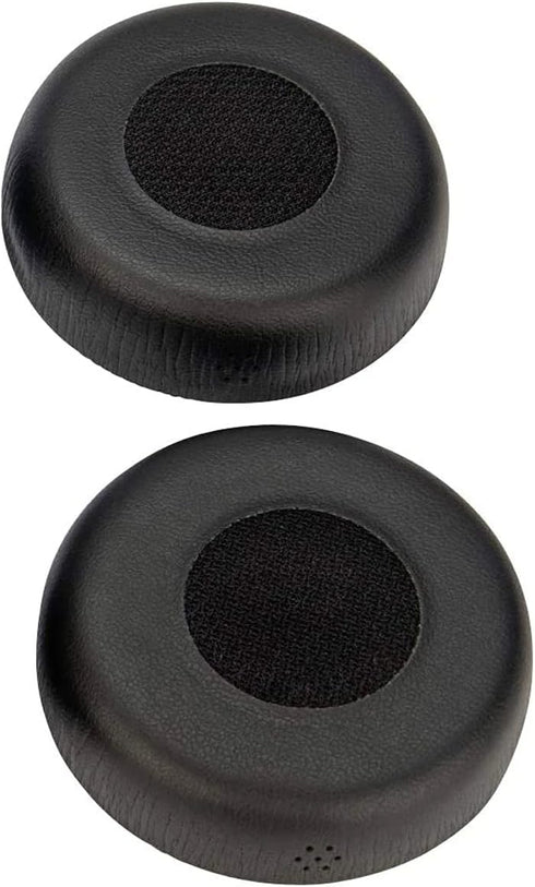Ear Pad Cushions for Jabra Evolve 75 Wireless Bluetooth Headset, 2pk Spare Leatherette Replacement Cushions for Jabra