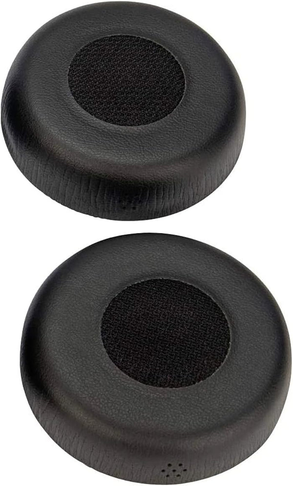 Ear Pad Cushions for Jabra Evolve 75 Wireless Bluetooth Headset, 2pk Spare Leatherette Replacement Cushions for Jabra
