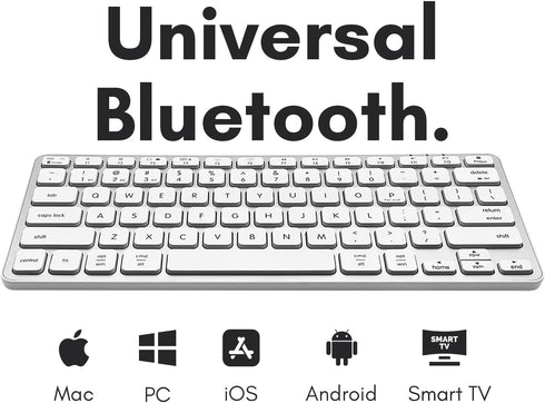 Macally Backlit Bluetooth Keyboard, Small Wireless Keyboard for MacBook Pro/Air, iMac