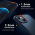 TORRAS Guardian Shockproof Case for iPhone 13/14, Durable Military-Grade Protective Slim Thin Matte Hard PC Back,