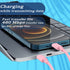 Multi USB Charging Adapter Cable Kit, USB C to Lighting Adapter Box, Data Transfer, Phone Holder (Pink)