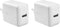 Amazon Basics 12W One Port USB-A Wall Charger (2.4A) for Phones, Pack of 2, White