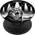 Cat UFO Funny Invasion Meme Retro Alien Selfie PopSockets Standard PopGrip