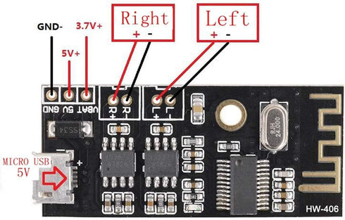 HiLetgo 3pcs M38 Wireless Bluetooth MP3 Audio Receiver Board, BLT 4.2 Lossless Decoder, Wireless Stereo Sound Module