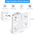 Gutter Mount for eufy Security Solocam S340 Solar Security Camera (White)