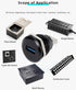 PENGLIN 2PCS USB 3.0 Connector, Male to Female Conversion Panel Mount Extension Adapter for Data Transfer/Charging