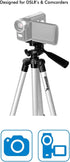 Ultimaxx Lightweight Portable Camera Tripod Stand with Carrying Bag for Sony, Nikon, Canon, Olympus, 50"